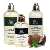 The Bath Store Aloe & Coconut Butter Collection - Engaging scent for daily freshness